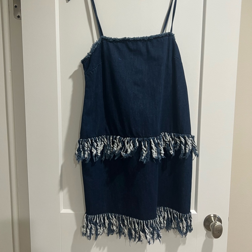 N / Nicholas Dark Denim Fridge Dress